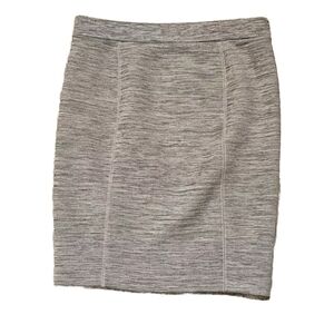 Elle Women’s Gray Pull On Stretch Pencil Skirt Size M